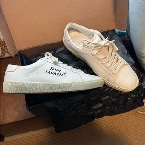 Saint Laurent low top sneakers. Size 39.5